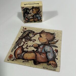 AUTHENTIC Plastic Vintage B Hummel Tit For Tat 1982 100 Pc Jigsaw Puzzle